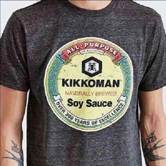 Other - LAST 1! NWT Ironic Kikkoman Soy Sauce Gray Tshirt!